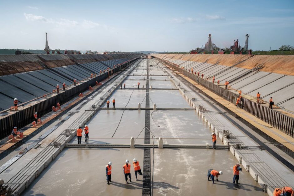 Investimento bilionário da China: A construção mais cara da história do mundo já empregou mais de 70 mil trabalhadores e utilizou mais de 200 mil toneladas de concreto e aço